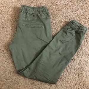 Pac Sun Olive Green Bullhead co joggers